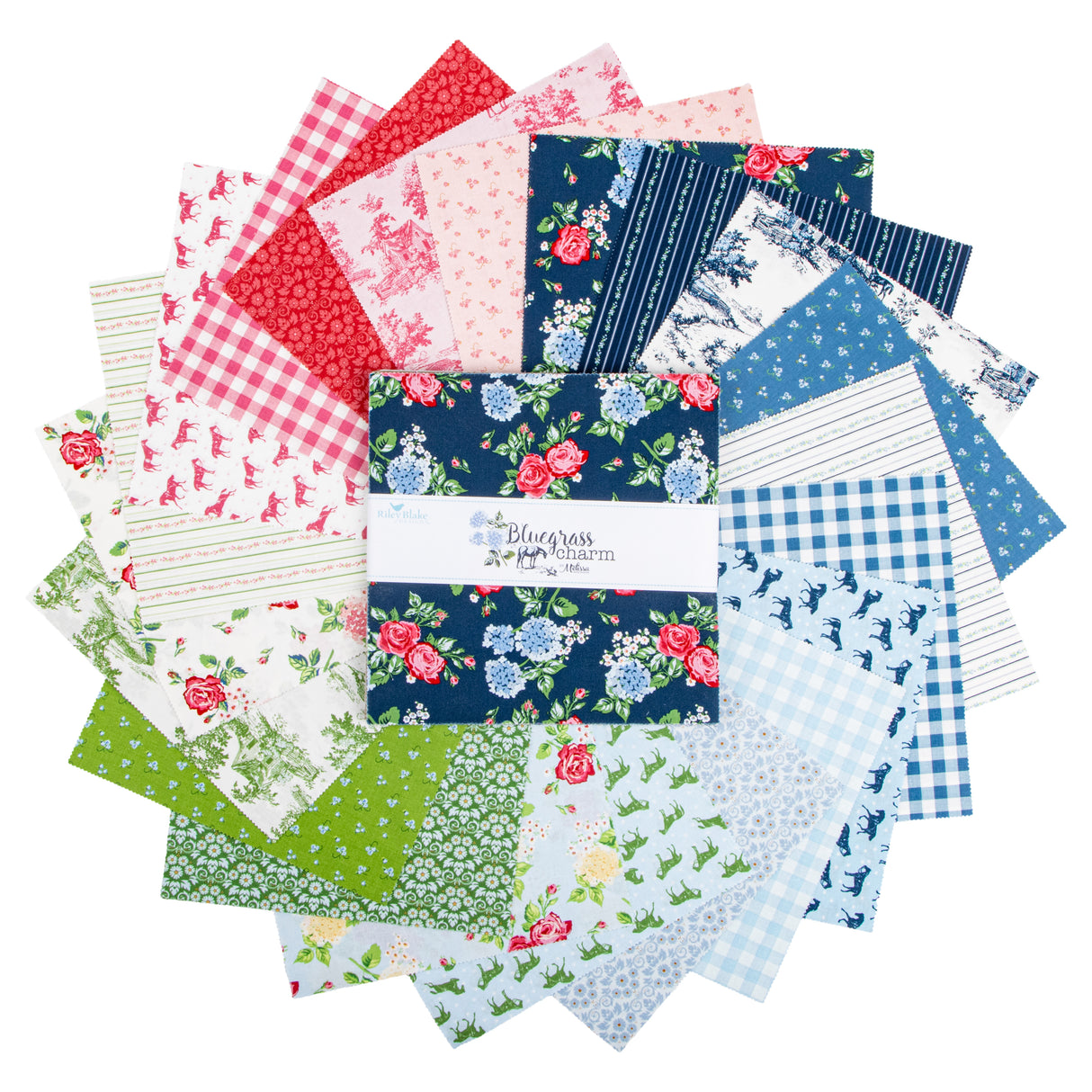 Bluegrass Charm Fabric 10 Inch Stacker