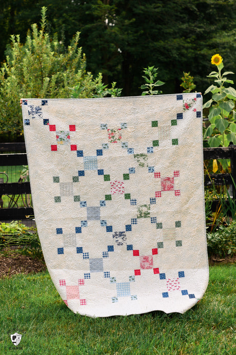 Blue Ribbon Shortcut Precut Quilt Kit; Includes Pattern, Fabric & Sticker