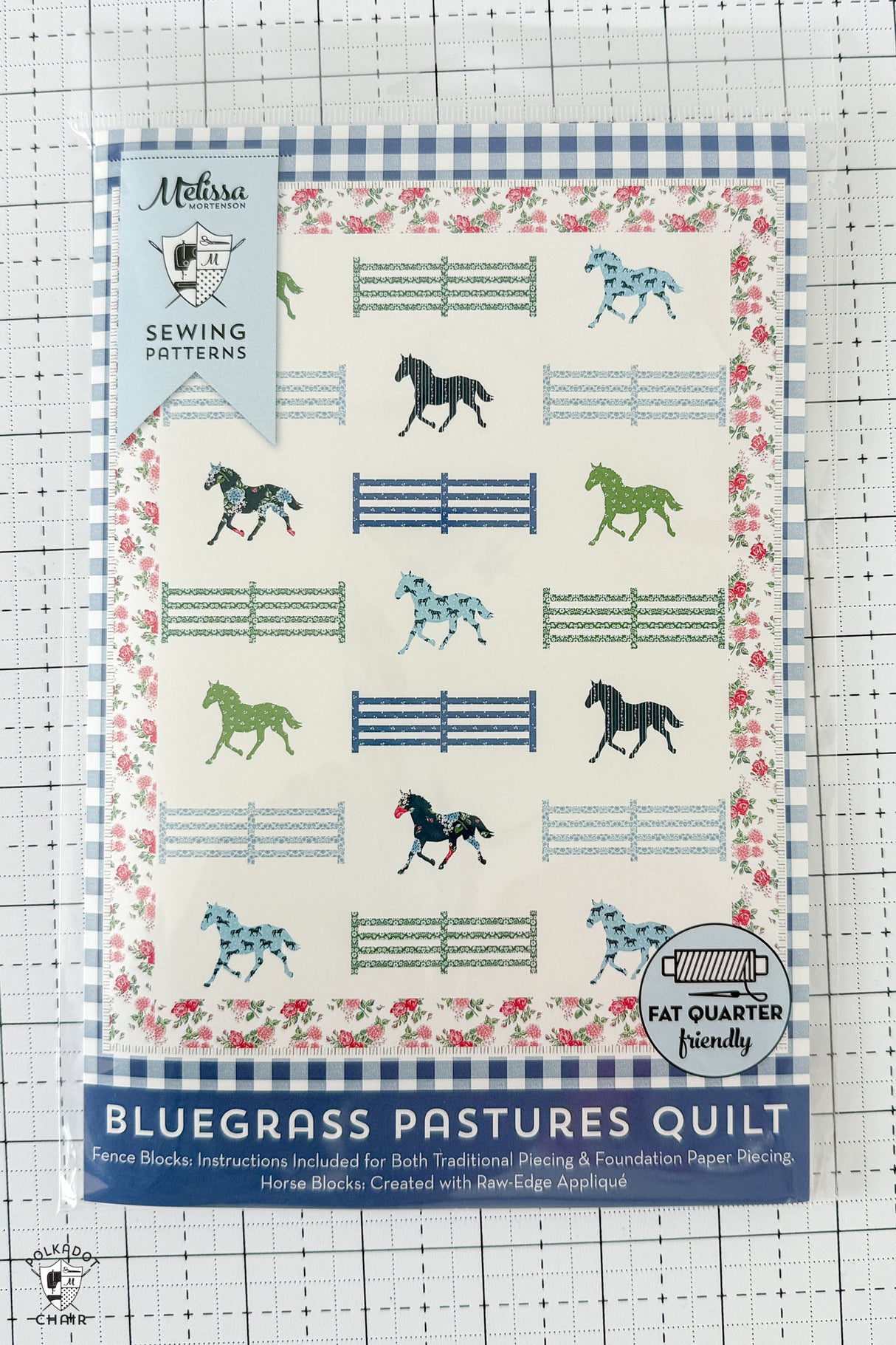 Bluegrass Pastures Quilt Pattern - Printed Quilt Pattern