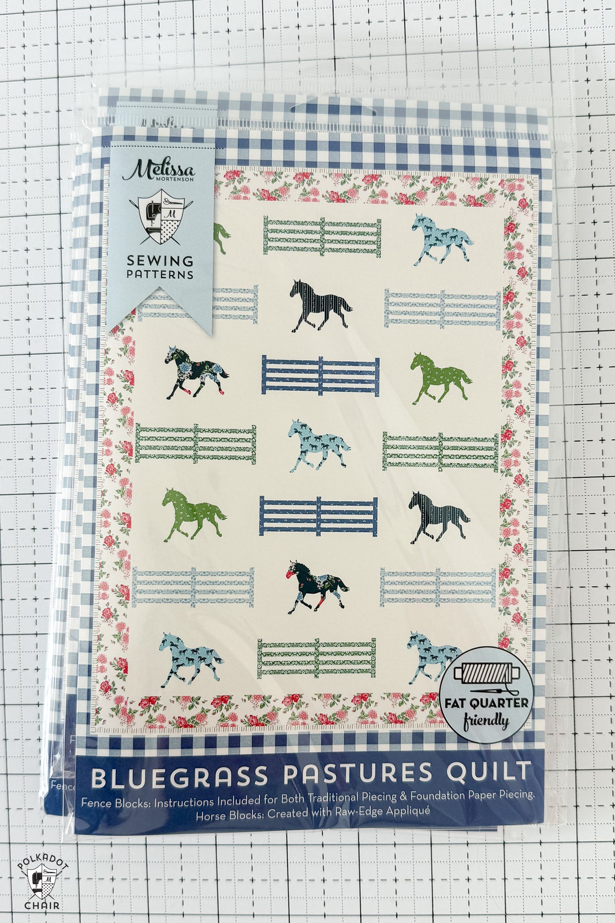 Bluegrass Pastures Quilt Pattern - Wholesale Package of 6