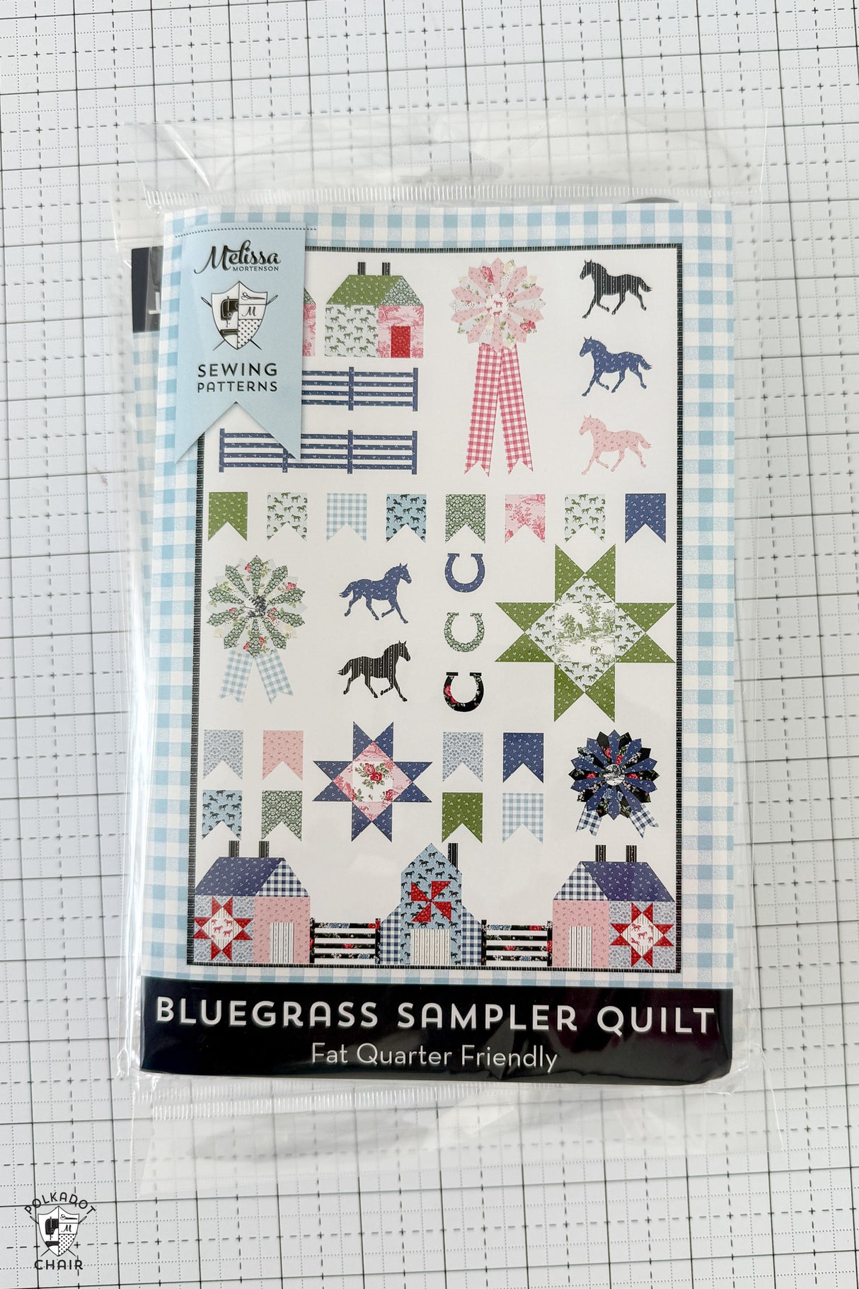 Bluegrass Sampler Quilt Pattern - Wholesale Package of 6