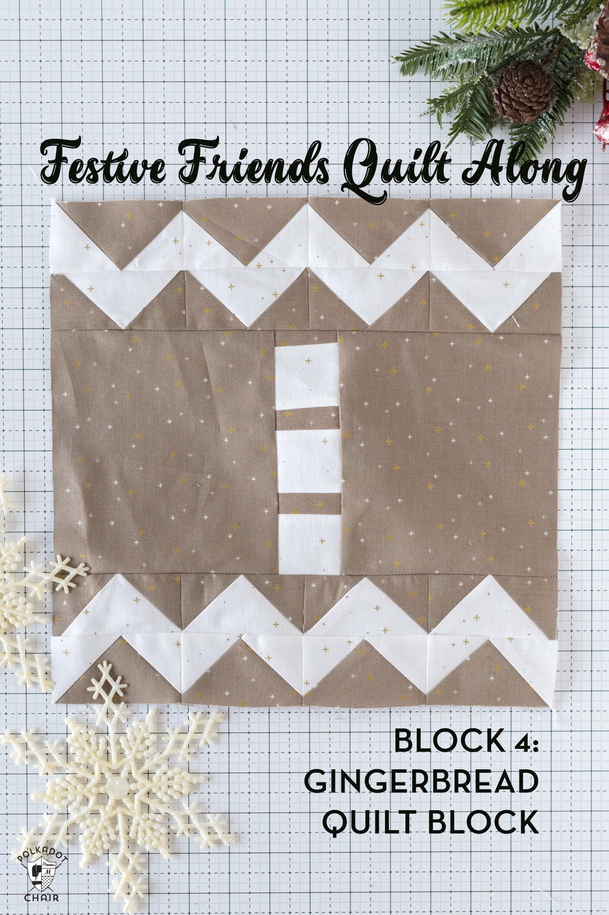 Festive Friends Christmas Quilt Complete Pattern | Digital PDF Pattern