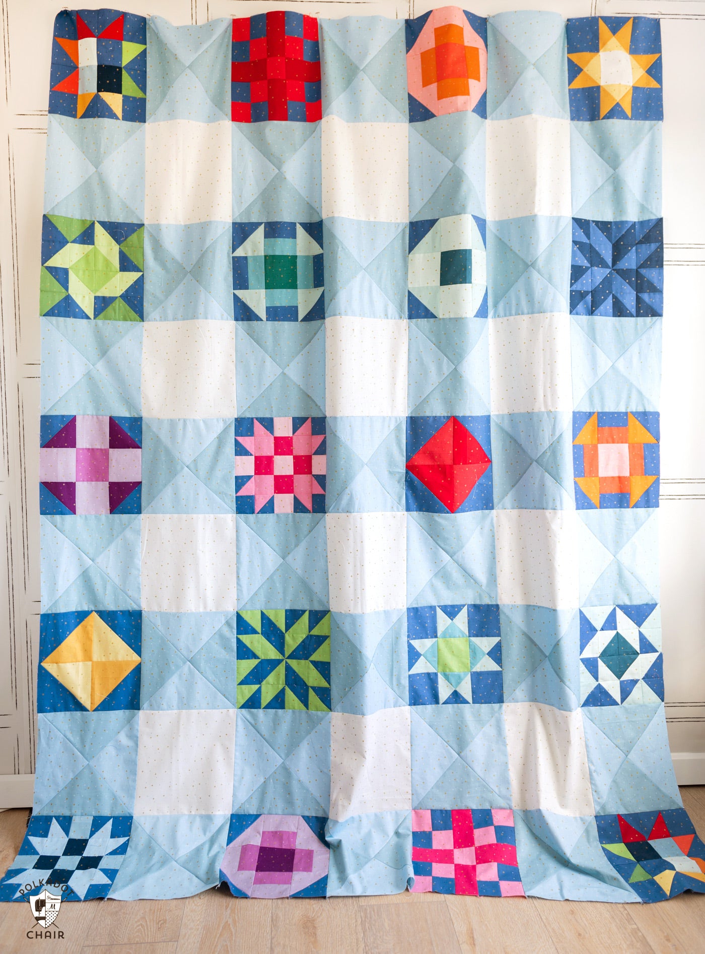 Starlight Sparkler Sampler Quilt Pattern | Printed Pattern