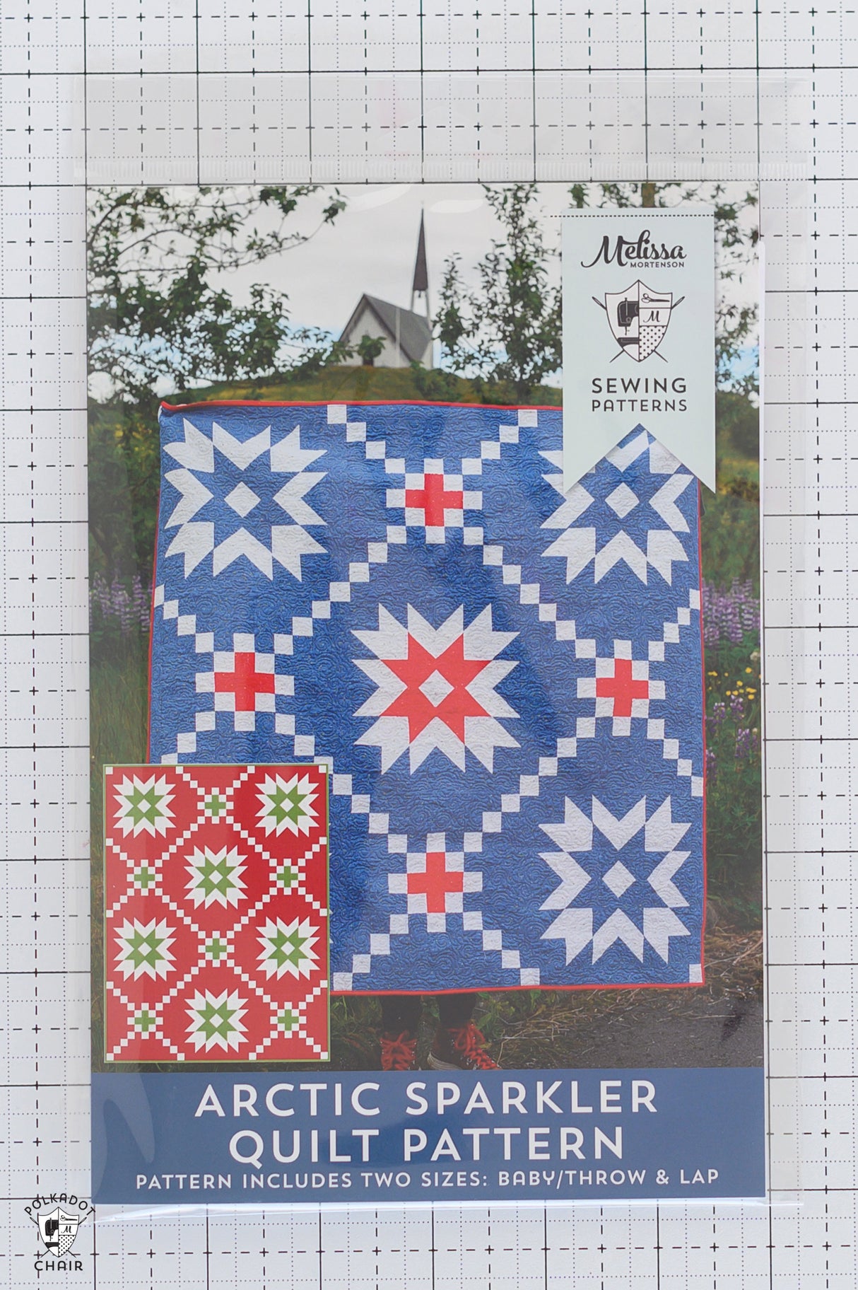 Arctic Sparkler Quilt Pattern | Printed Pattern
