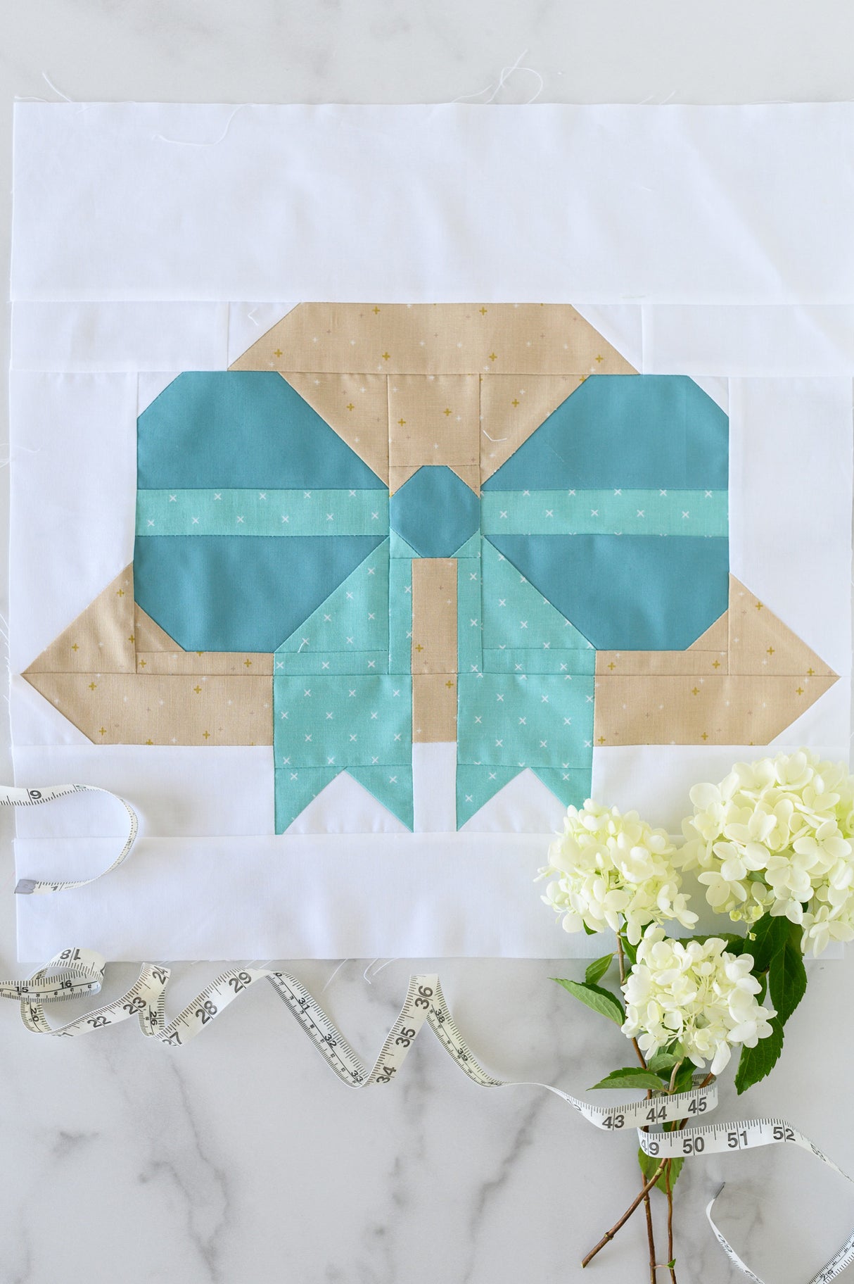 Beach Hat Quilt Block | Digital PDF Pattern