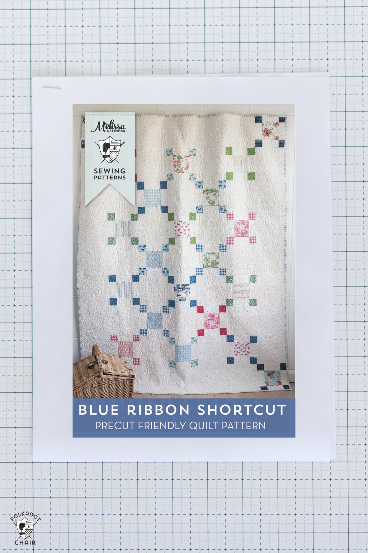 Blue Ribbon Shortcut Precut Quilt Kit; Includes Pattern, Fabric & Sticker