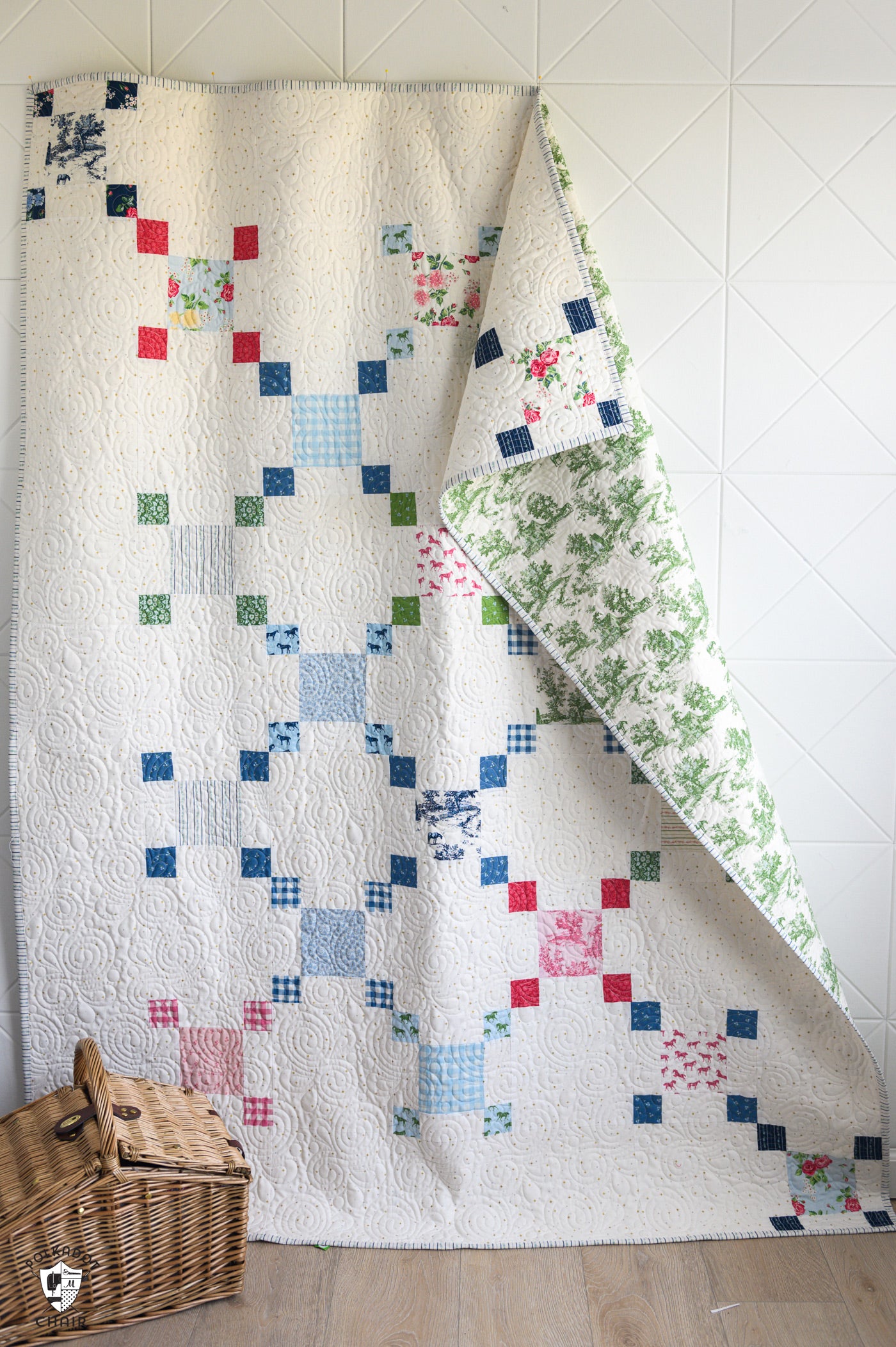 Blue Ribbon Shortcut Quilt Pattern | Printed Copy