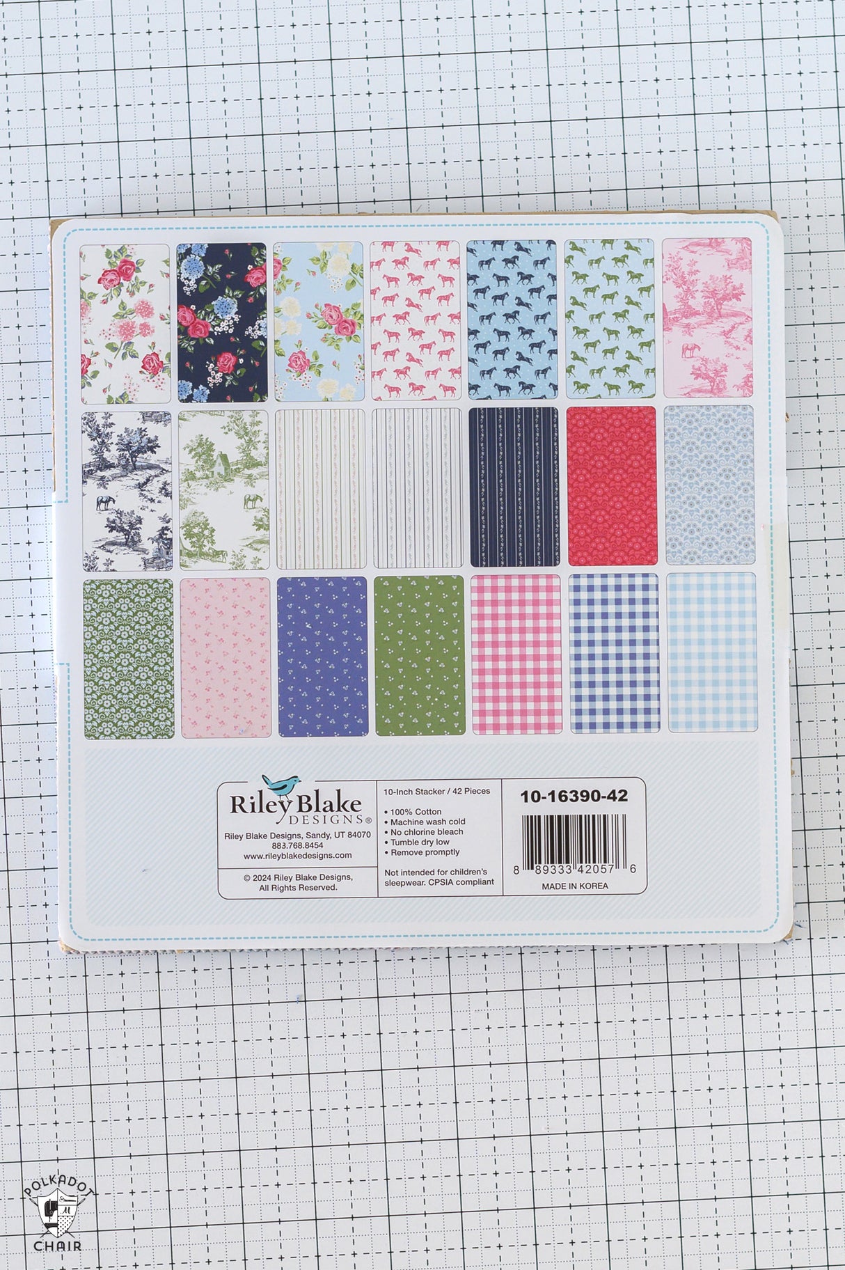 Bluegrass Charm Fabric 10 Inch Stacker