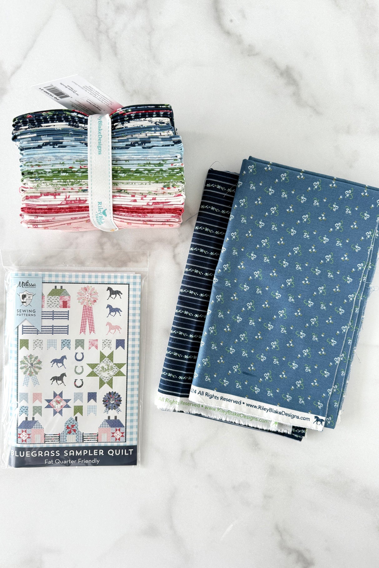 Bluegrass Sampler Quilt Kit Bundle
