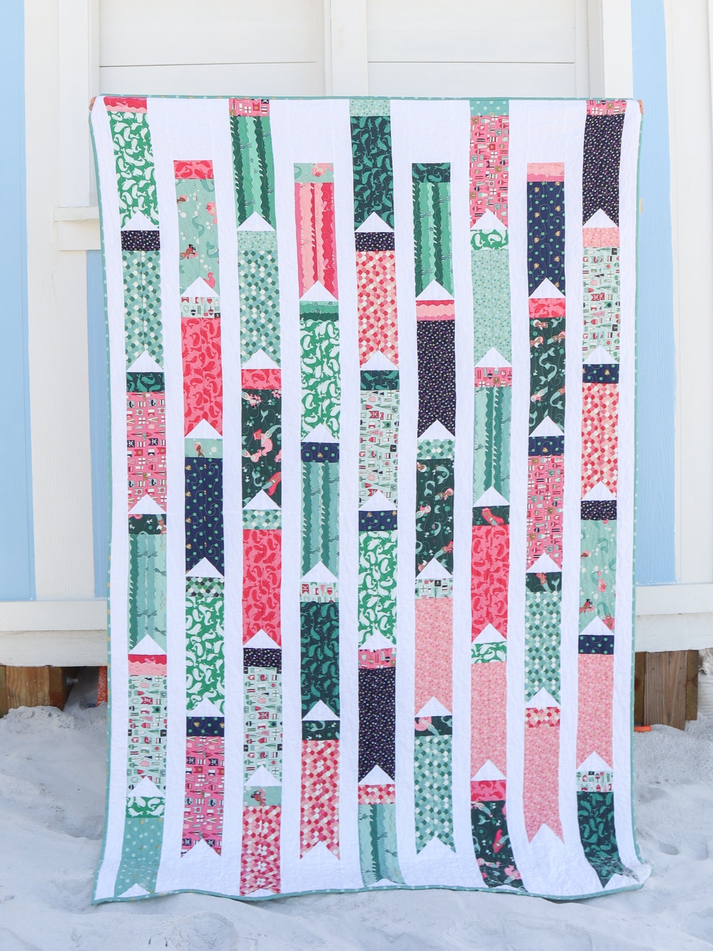 Breezy Bunting Quilt Pattern | Printed Pattern