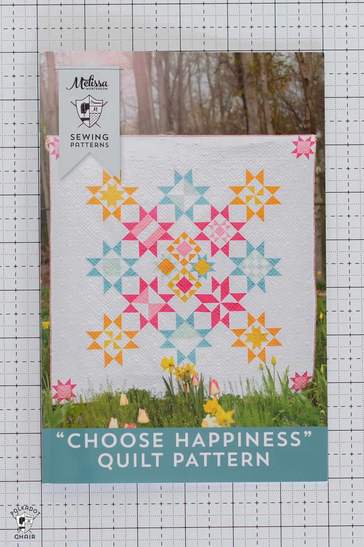 Choose Happiness Quilt Pattern | Printed Pattern