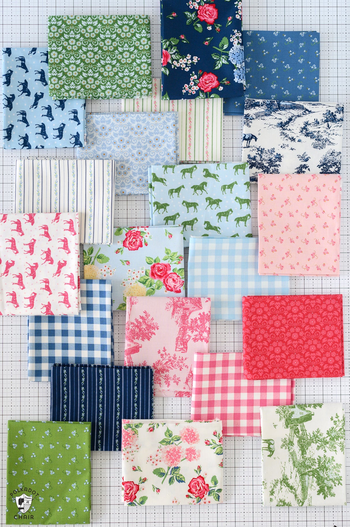 Bluegrass Charm Fabric Fat Quarter Pack
