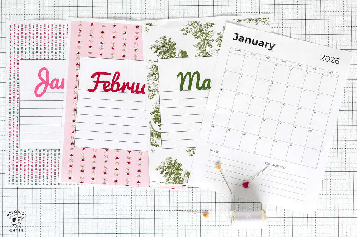 2026 Project Planner Printable | Digital PDF Product