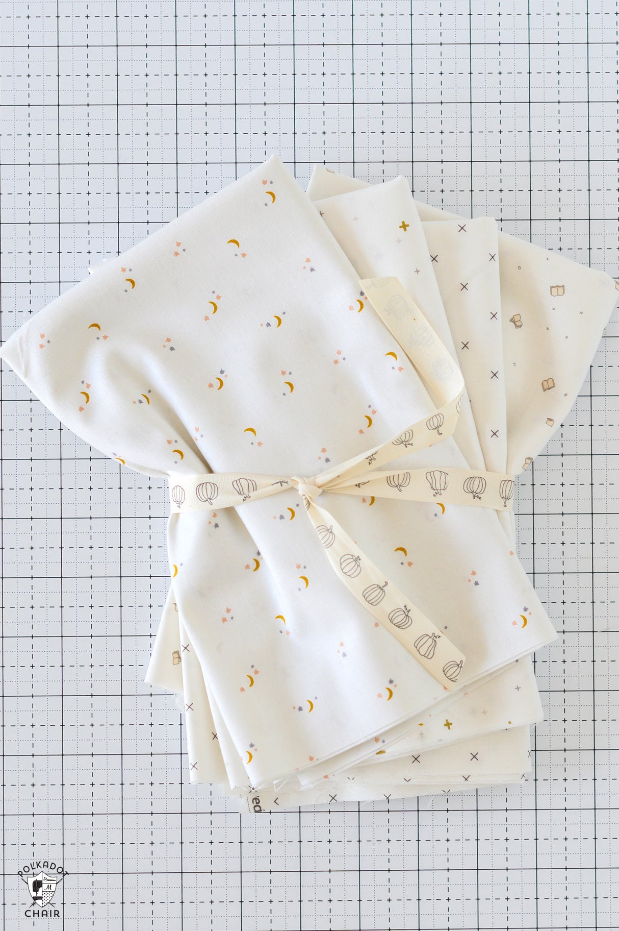 Low Volume Fabrics Bundle; Four Half Yard Cuts