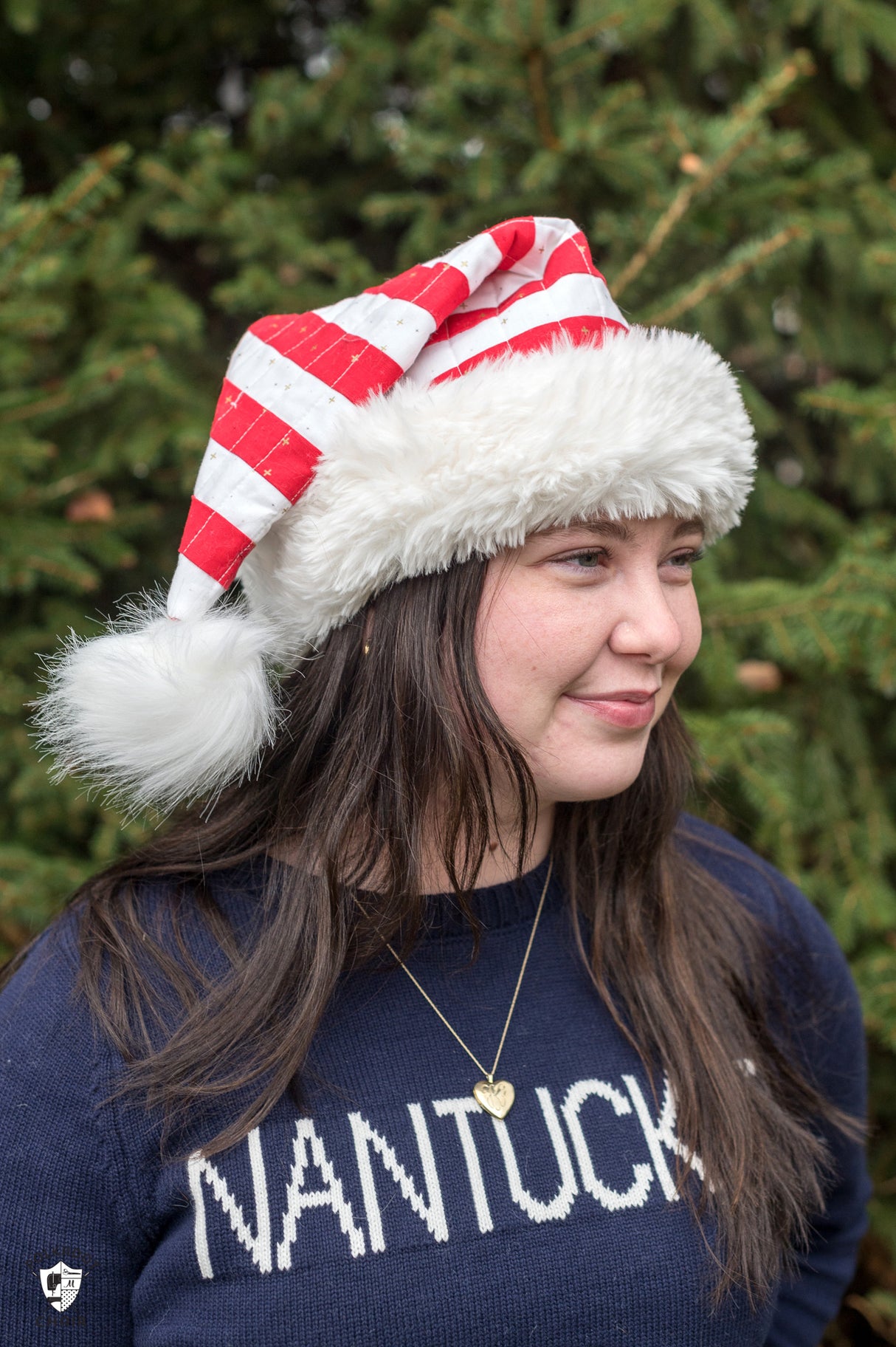 Snowbound Quilted Santa Hat Sewing Pattern | Digital PDF Pattern