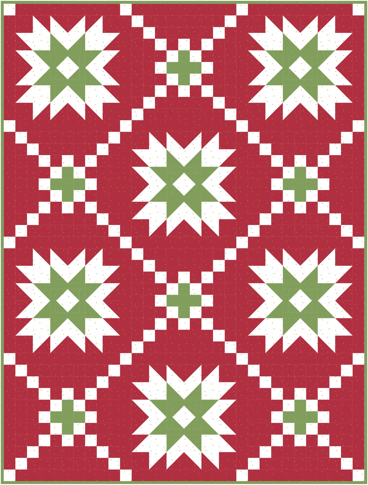 Arctic Sparkler Quilt Pattern | Digital PDF Quilt Pattern