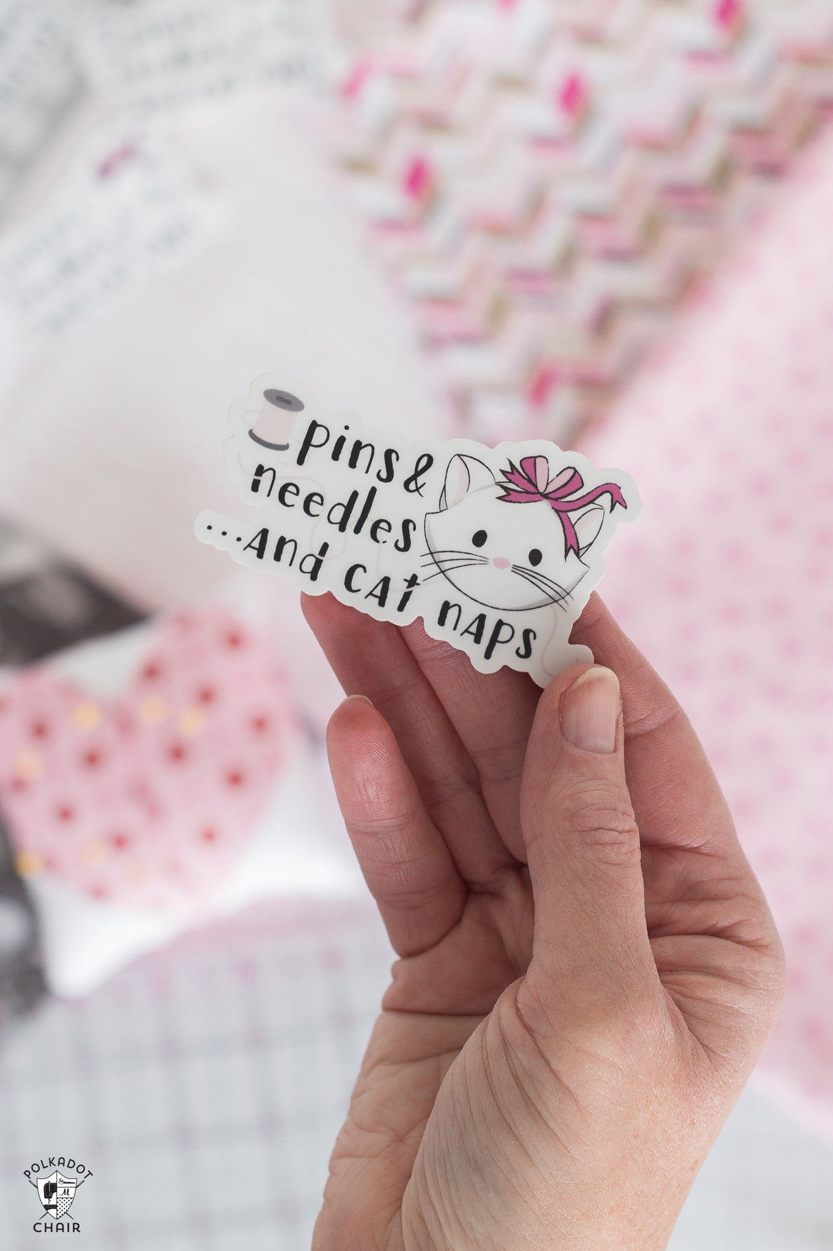 Cat Dash Quilt Kit: Fabric & Pattern