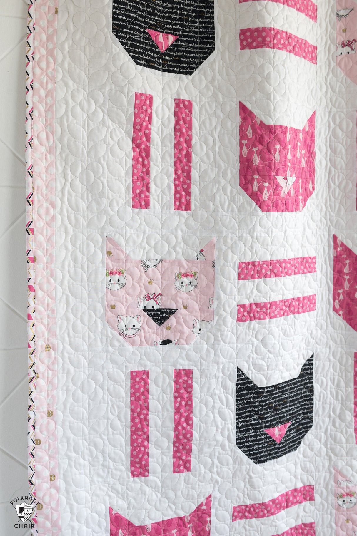 Cat Dash Quilt Pattern | Printed Pattern Copy