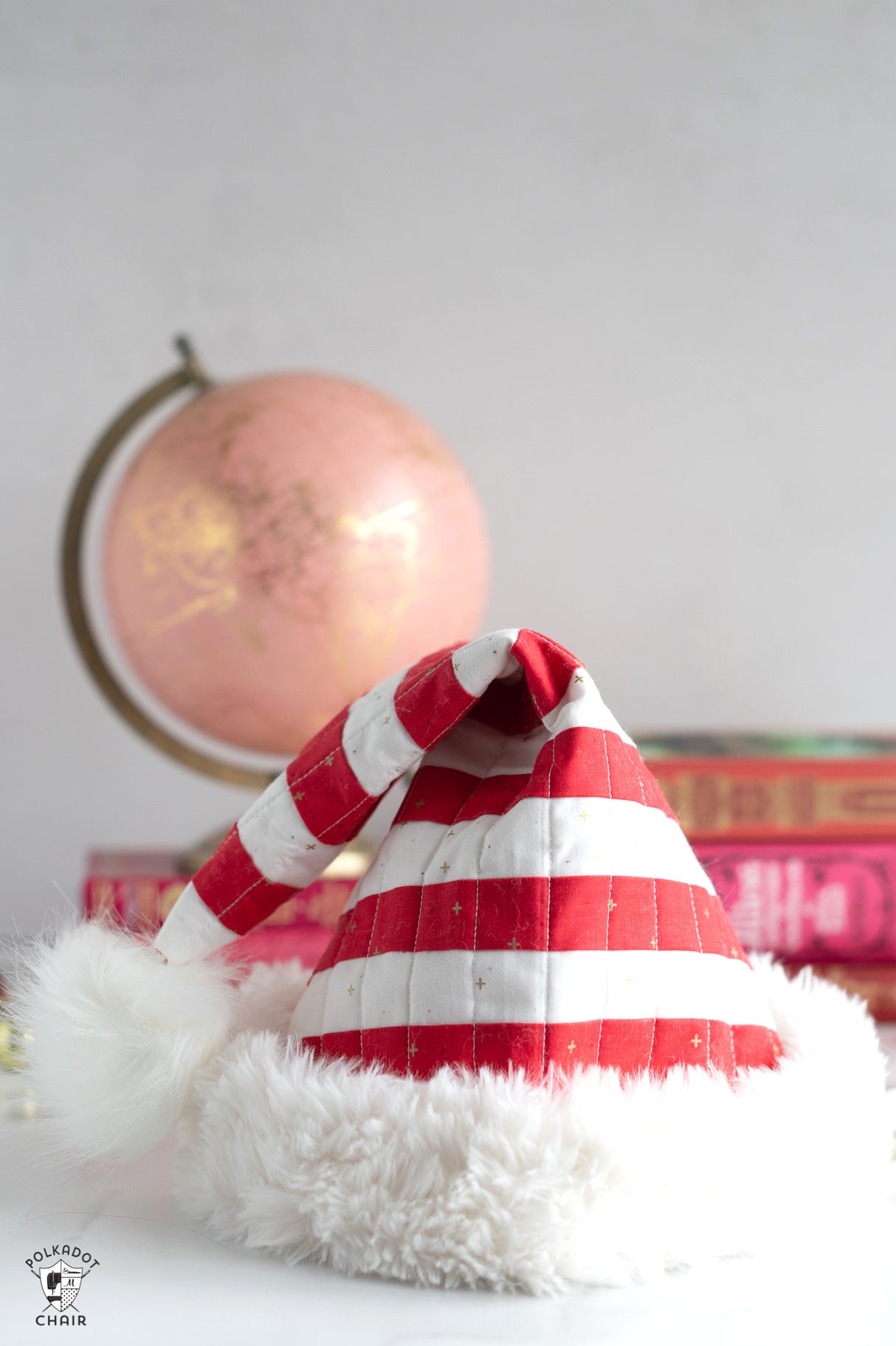 Snowbound Quilted Santa Hat Sewing Pattern | Digital PDF Pattern