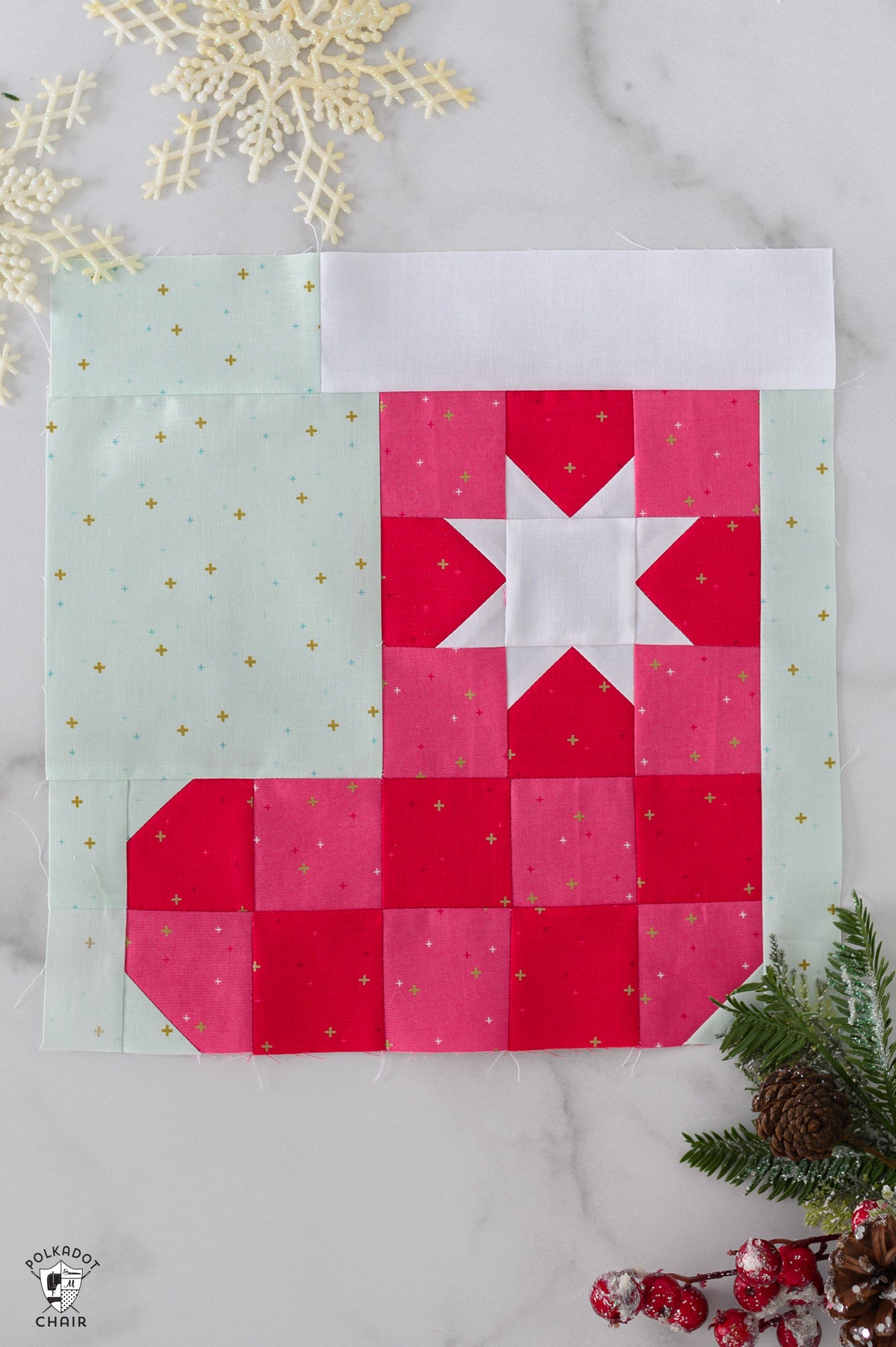 Santa's Sampler Christmas Quilt Pattern | Digital PDF Quilt Pattern