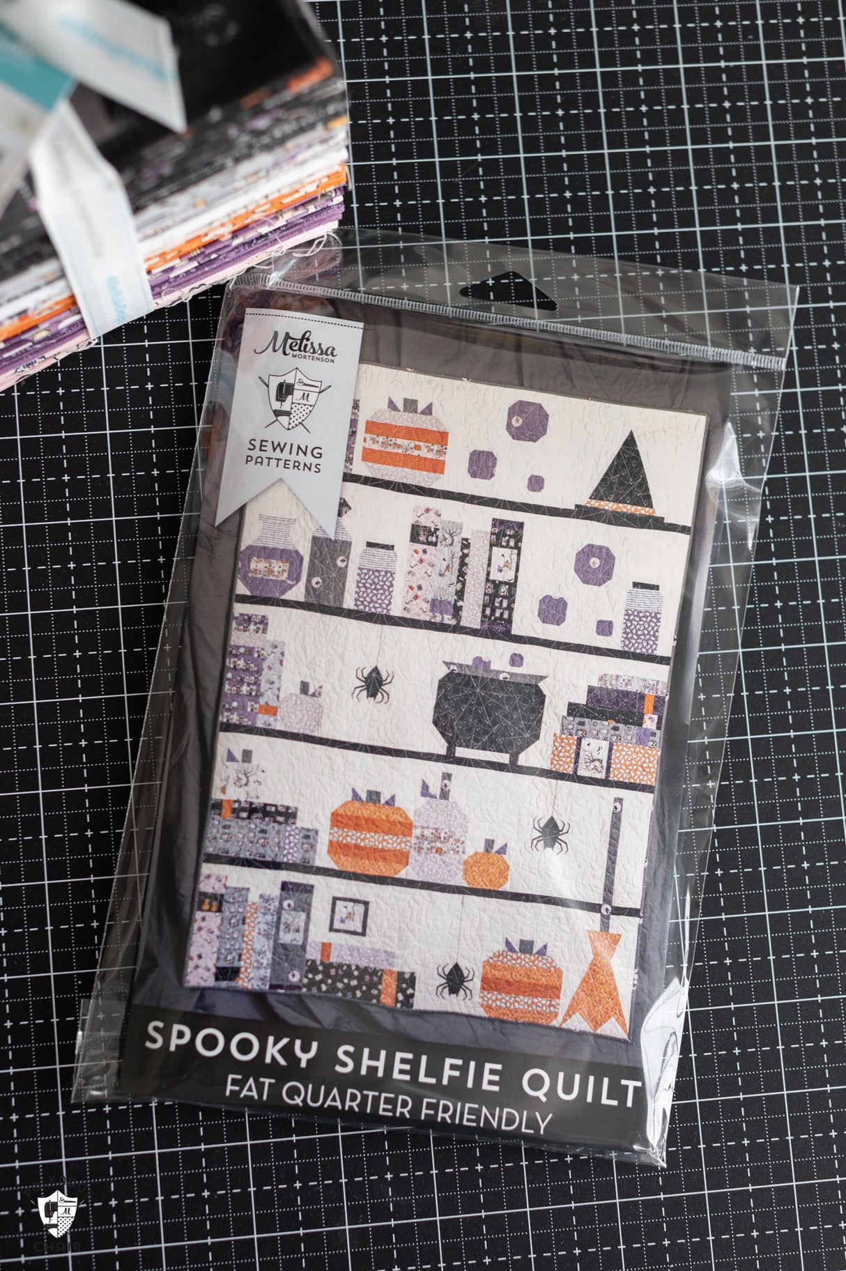 Spooky Shelfie Quilt Pattern; Package of 6 | Wholesale Only