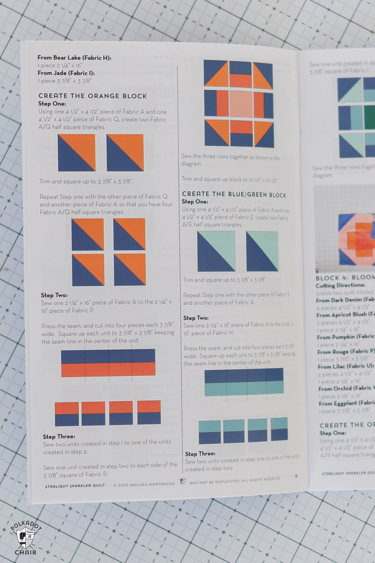 Starlight Sparkler Sampler Quilt Pattern | Printed Pattern