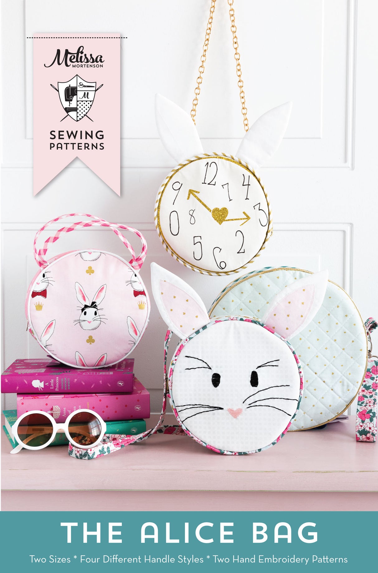 Alice Bag Circle Purse Sewing Pattern | Printed Pattern