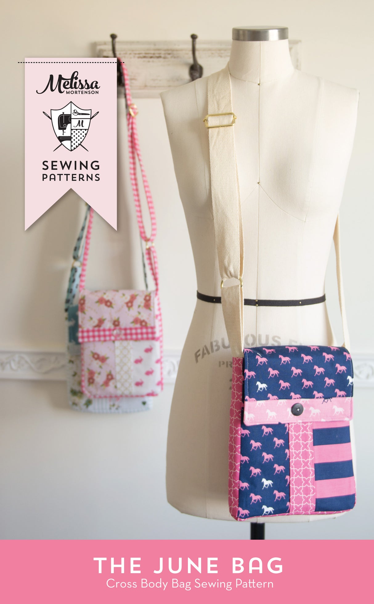 June Bag Crossbody Bag Pattern | PRINTED PATTERN