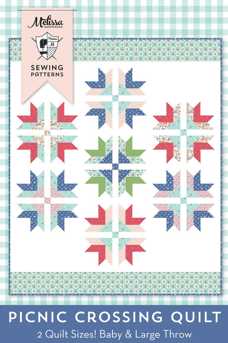 Picnic Crossing Quilt Patterns; Package of 6 | Wholesale Only