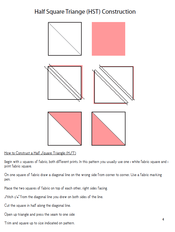 Valentine's Day Cupid's Arrow Quilt Pattern | Digital PDF Pattern