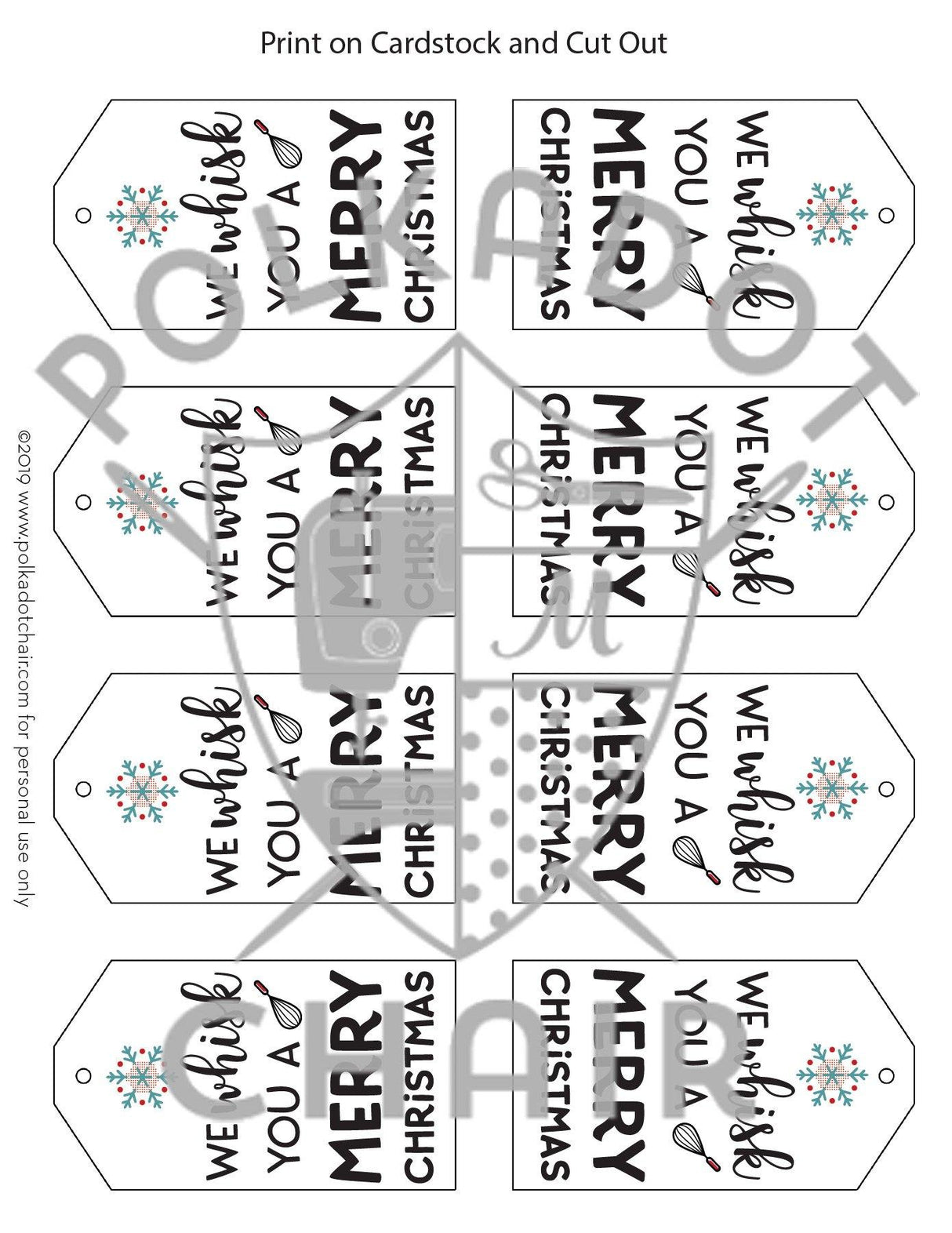 Ultimate Christmas Tag Printable Bundle | Digital Product