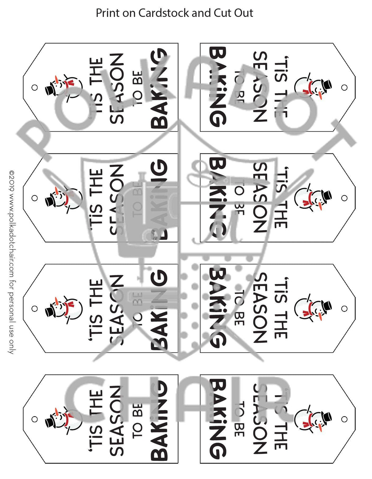 Ultimate Christmas Tag Printable Bundle | Digital Product