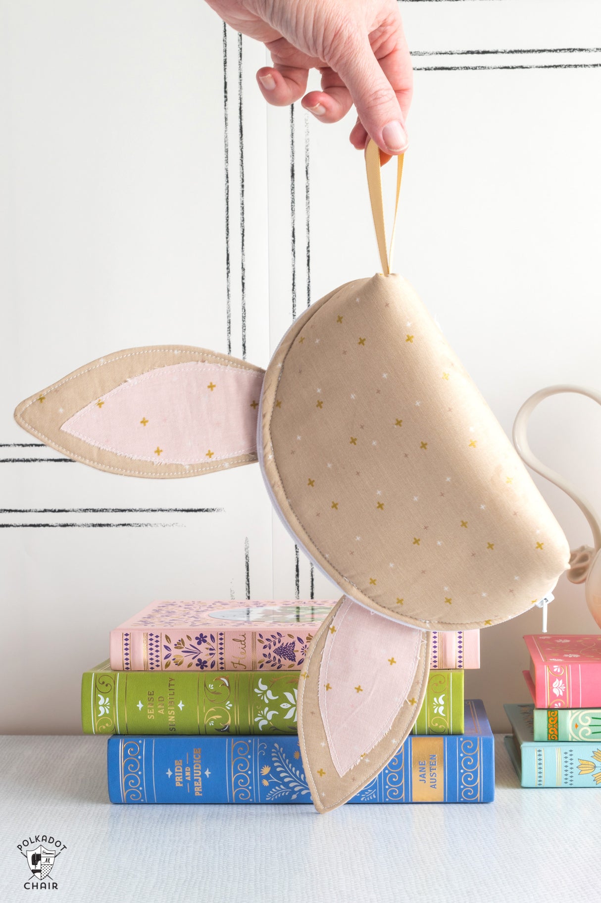 All Ears Pouch Zip Pouch Sewing Pattern | Digital PDF Pattern