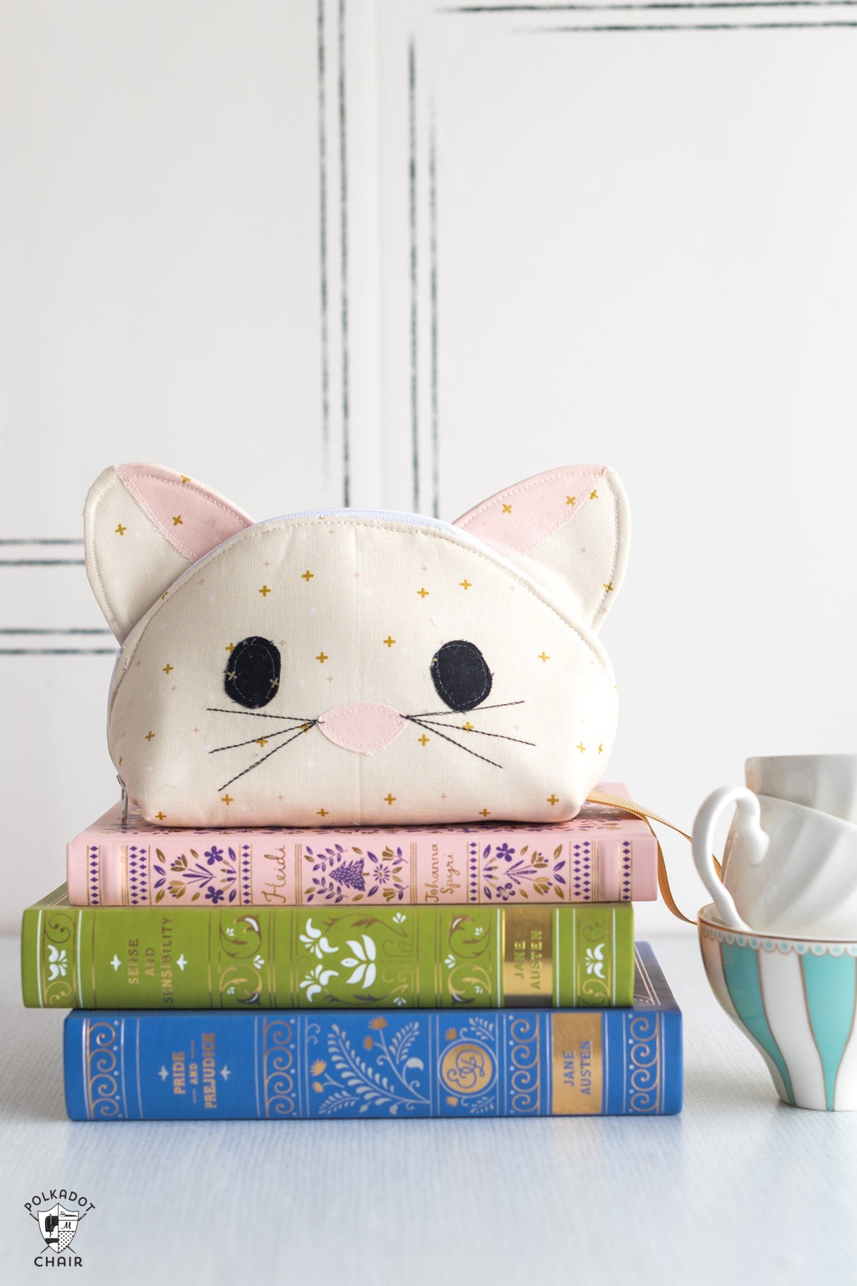 All Ears Pouch Zip Pouch Sewing Pattern | Digital PDF Pattern