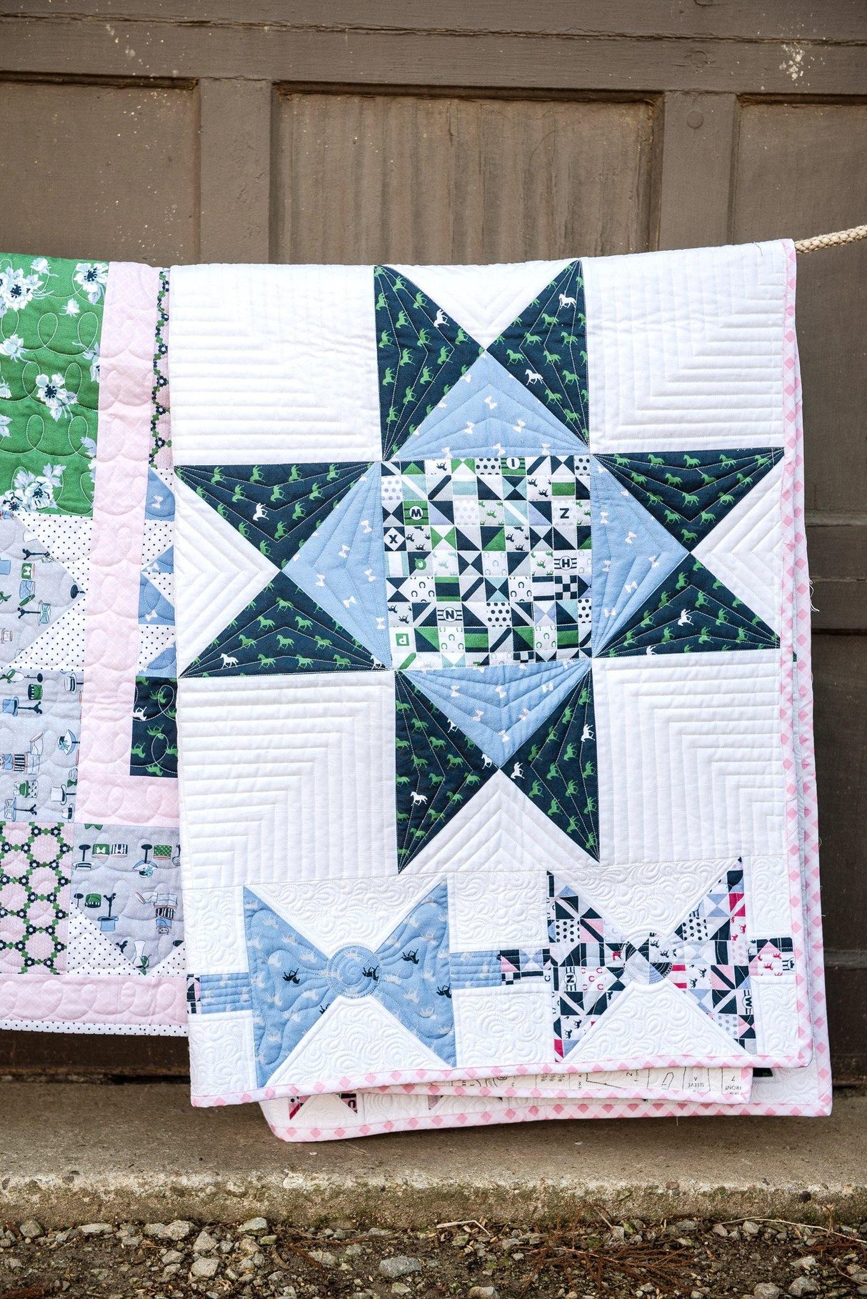 Derby Sampler Quilt Pattern | Digital PDF Pattern - Polka Dot Chair Patterns by Melissa Mortenson