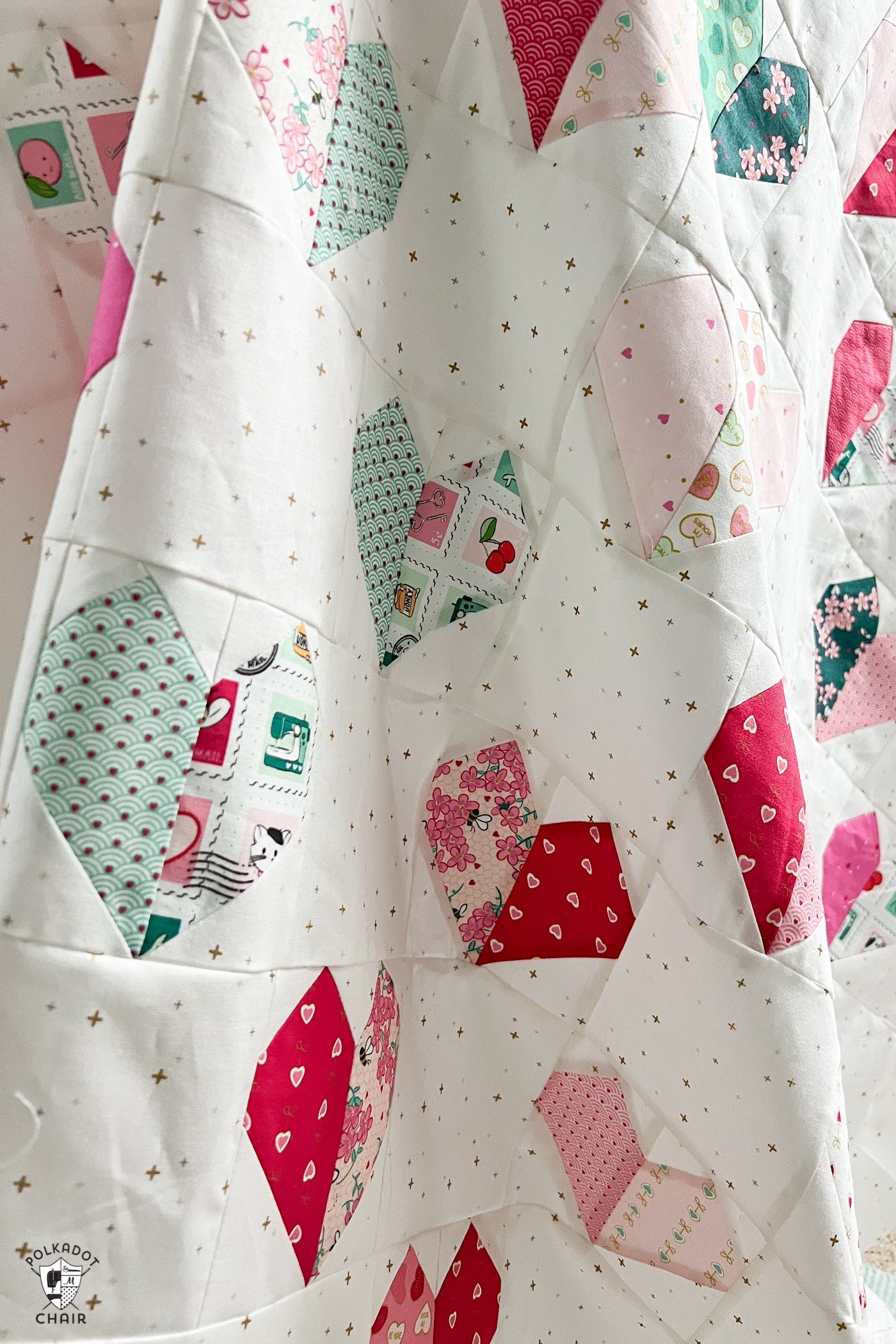 Heart of Hearts Quilt Pattern | Printed Quilt Pattern