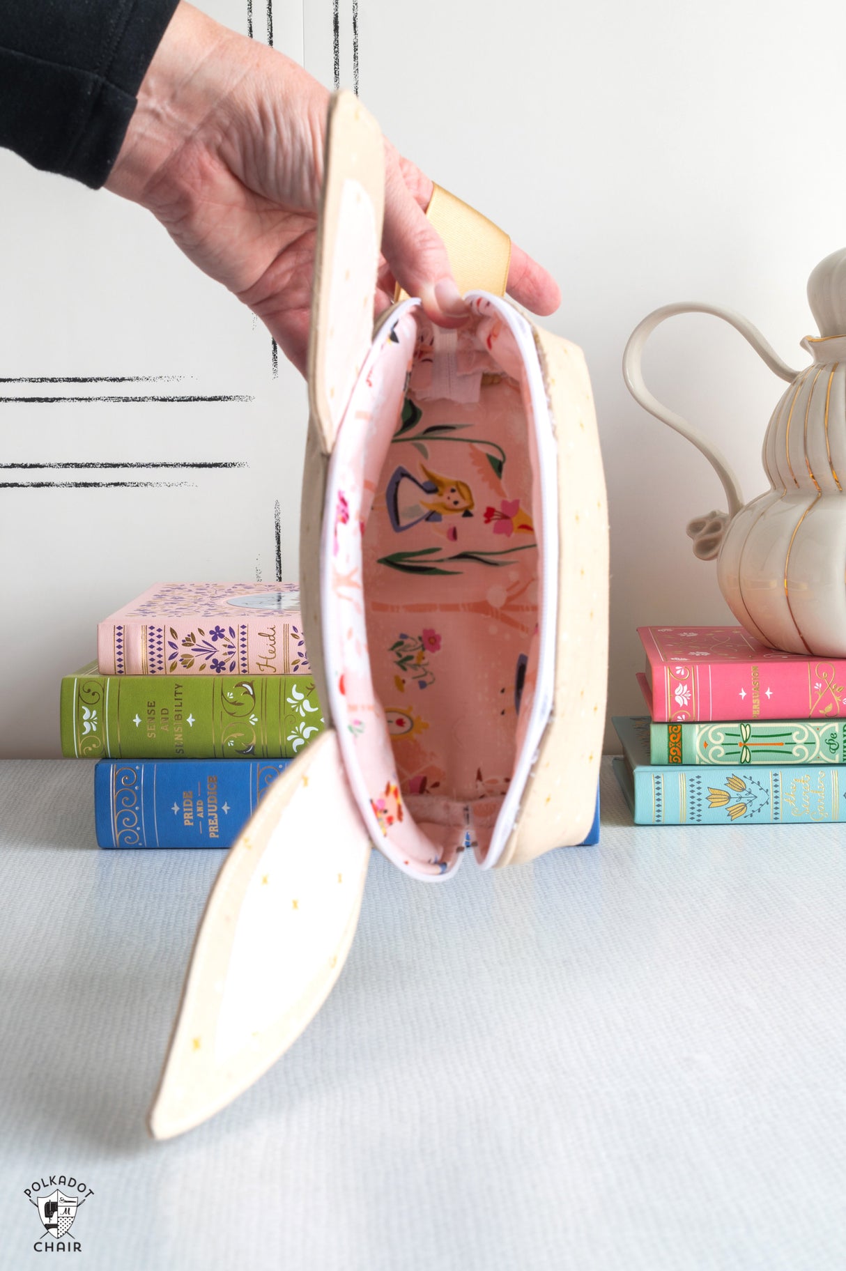 All Ears Pouch Zip Pouch Sewing Pattern | Digital PDF Pattern