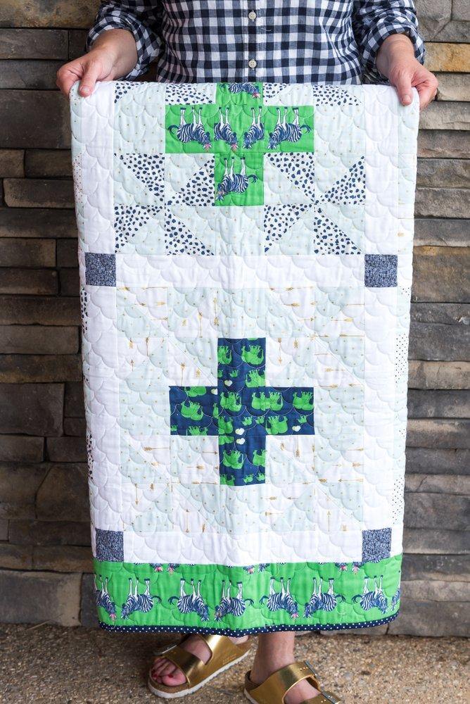 Patchwork Safari Quilt Pattern | Printed Pattern