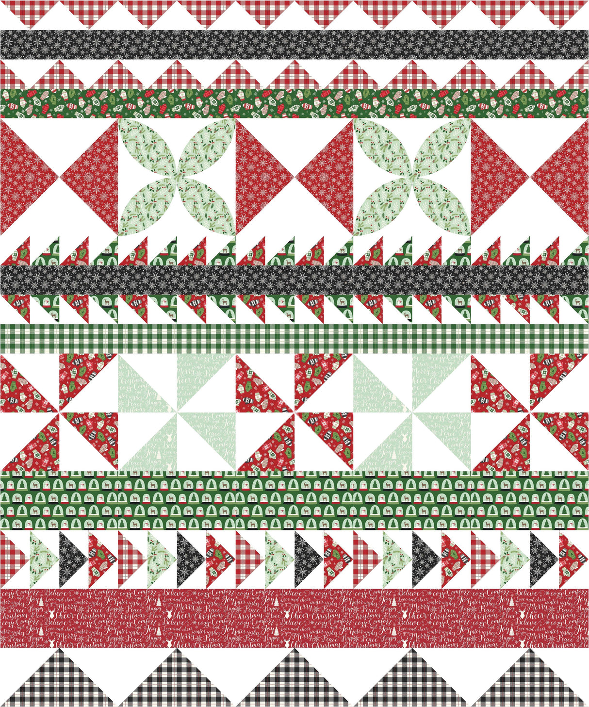Seasonal Safari Quilt | Digital PDF Pattern - Polka Dot Chair Patterns by Melissa Mortenson