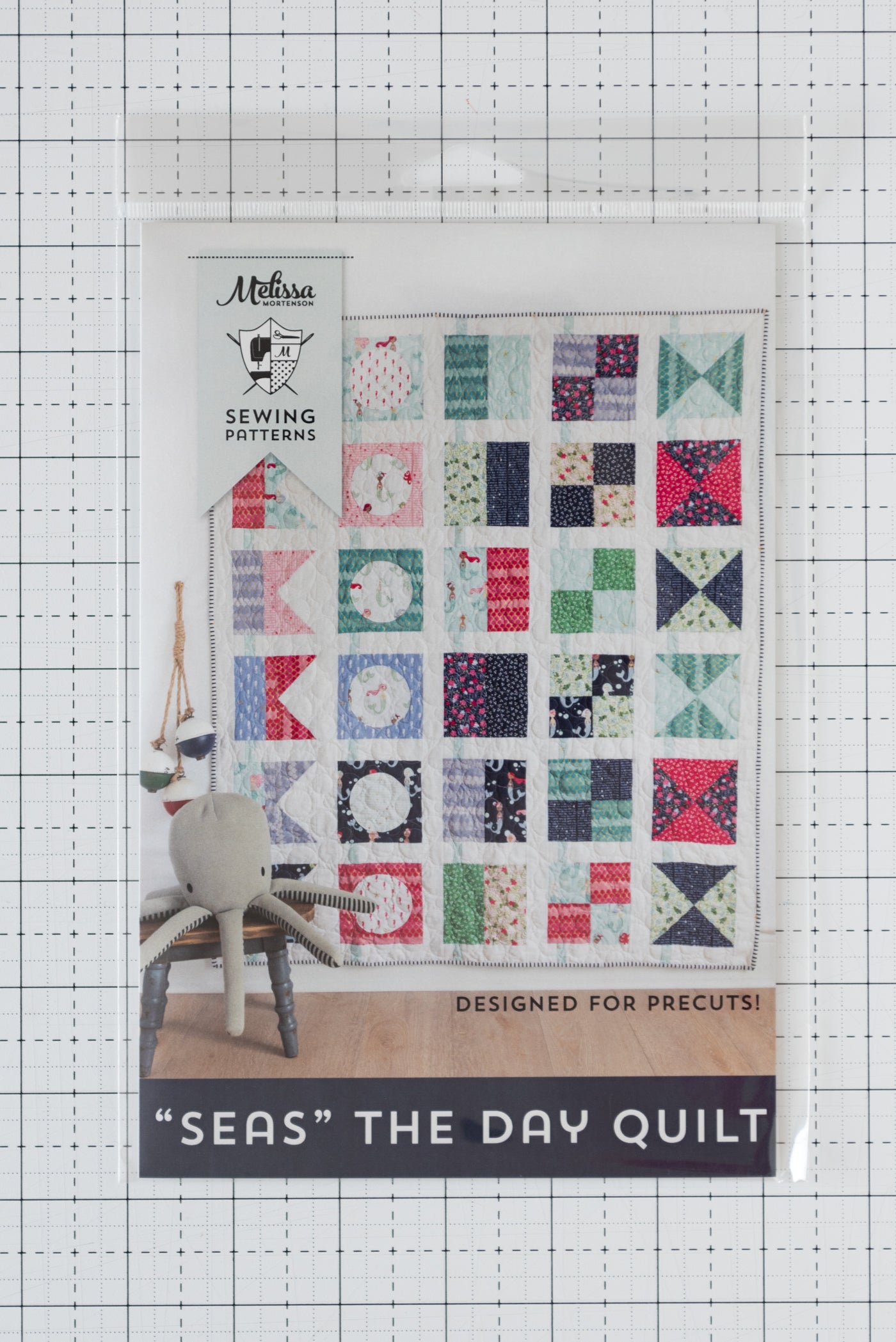 Seas the Day Nautical Quilt Pattern | PRINTED Pattern