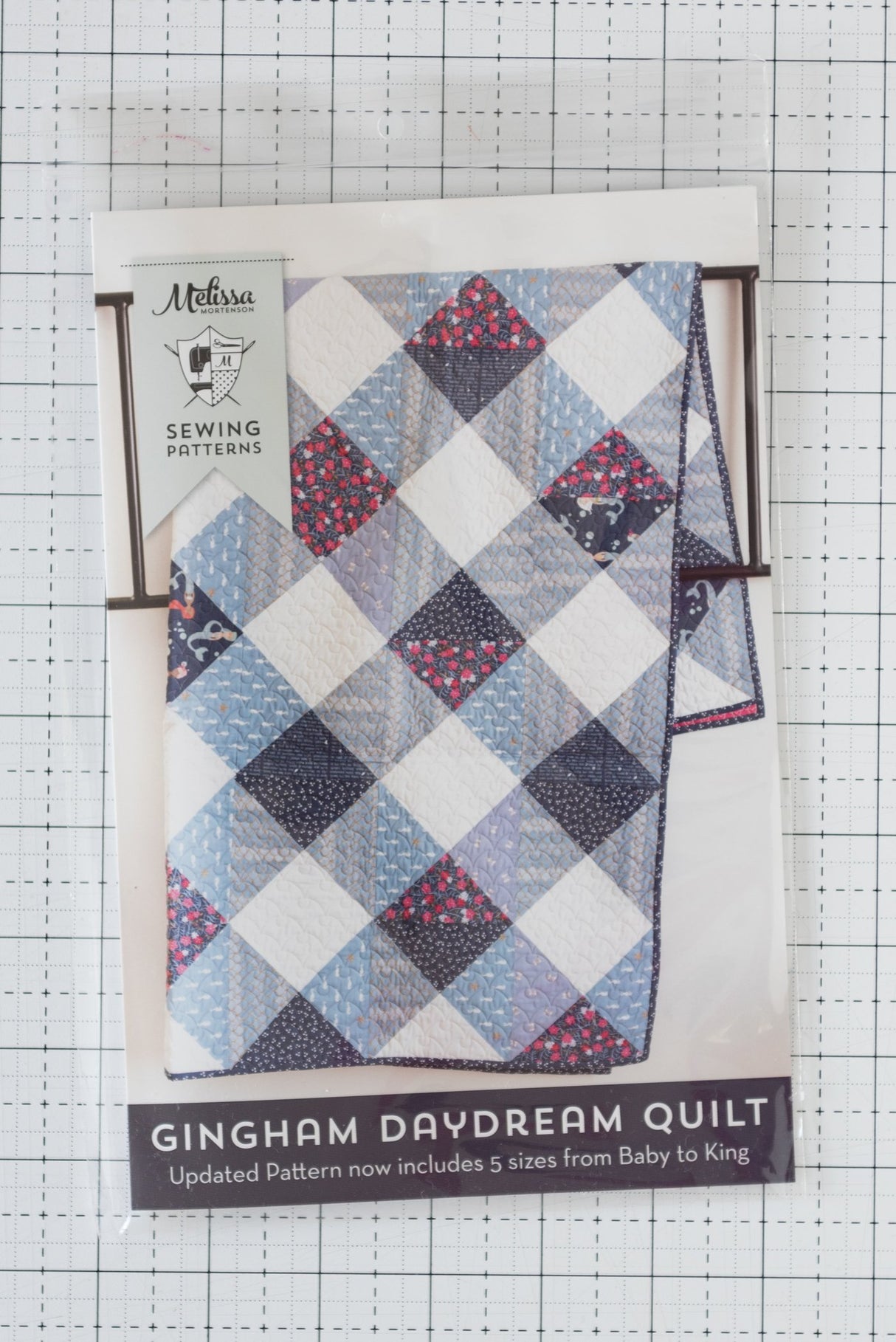 Gingham Daydream Quilt Patterns; Set of 6 | Wholesale Only