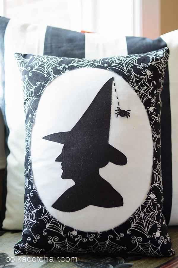 Halloween Pillow, Bag & Table Topper Bundle | Digital PDF Pattern - Polka Dot Chair Patterns by Melissa Mortenson
