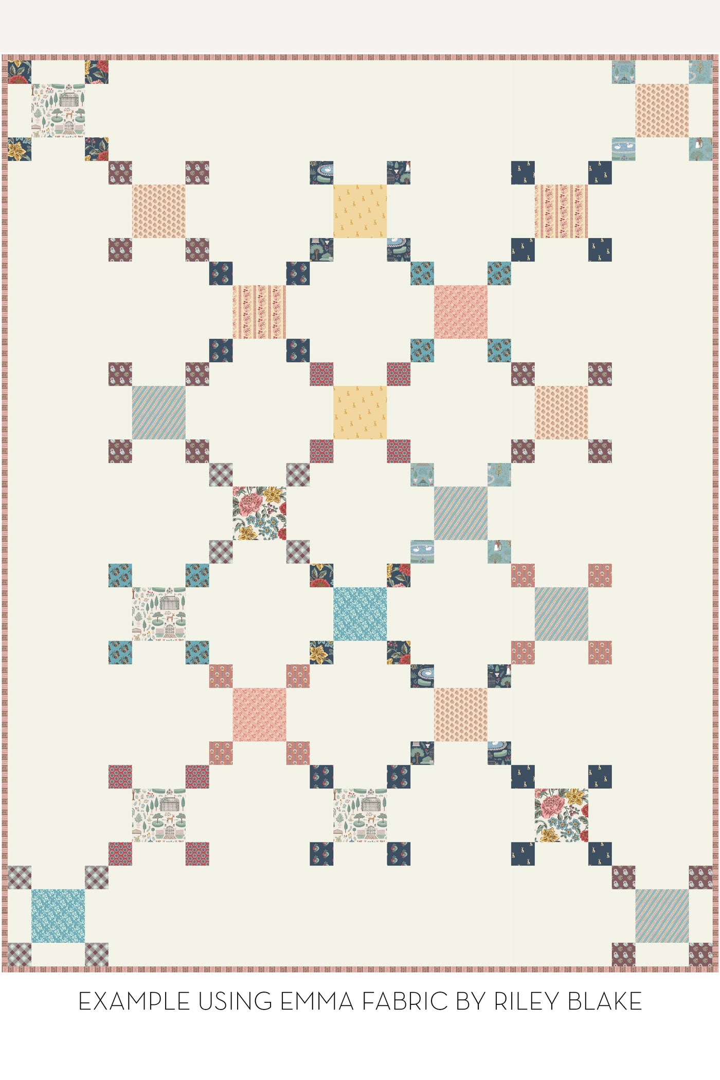 Blue Ribbon Shortcut Quilt Pattern | Printed Copy