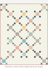 Blue Ribbon Shortcut Quilt Pattern | Digital PDF Quilt Pattern