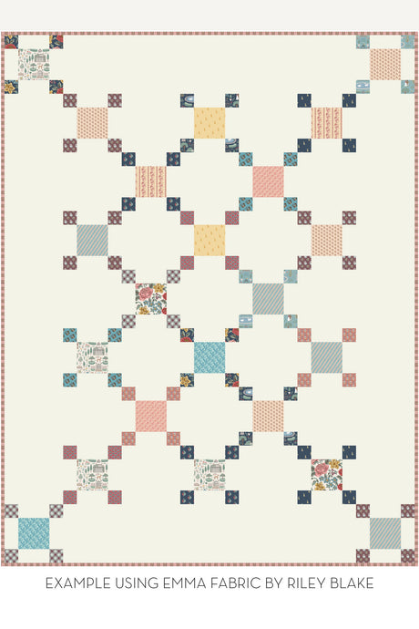 Blue Ribbon Shortcut Quilt Pattern | Digital PDF Quilt Pattern