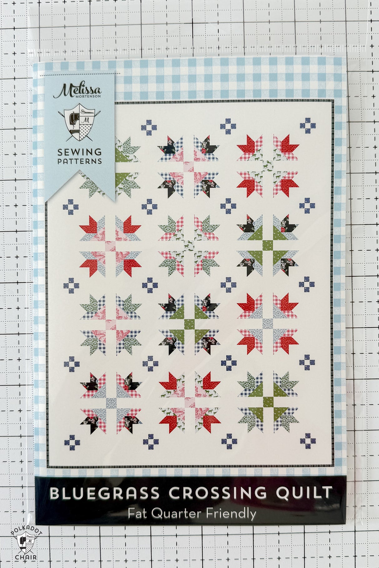 Bluegrass Crossing Quilt Pattern - Printed Quilt Pattern