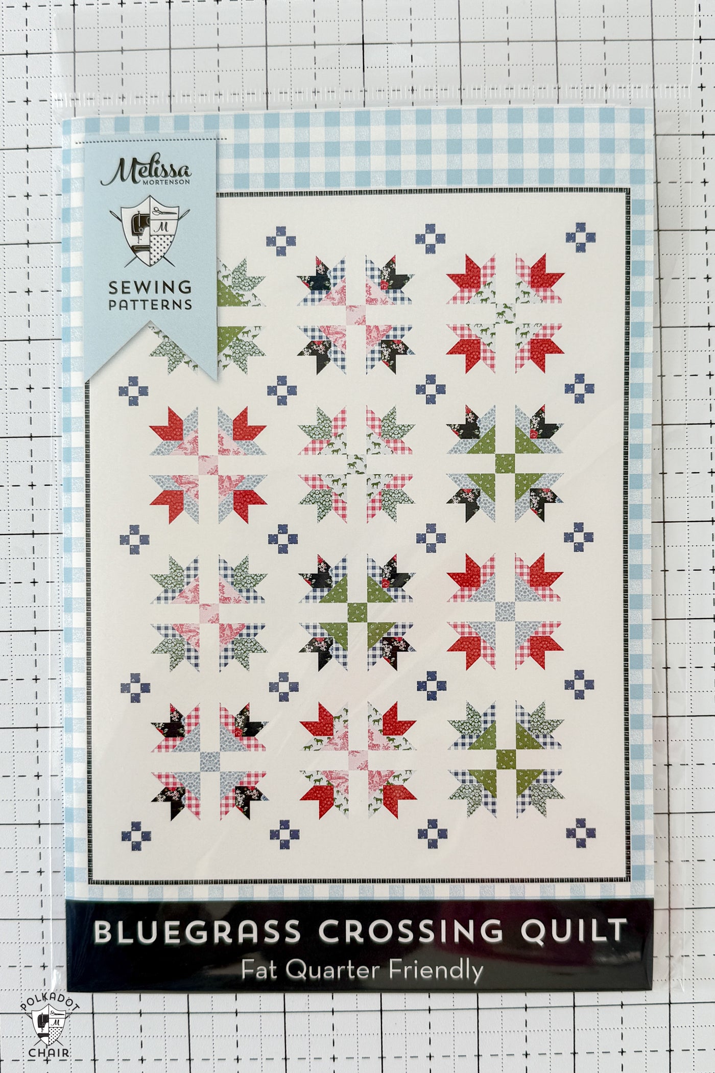 Bluegrass Crossing Quilt Pattern - Printed Quilt Pattern