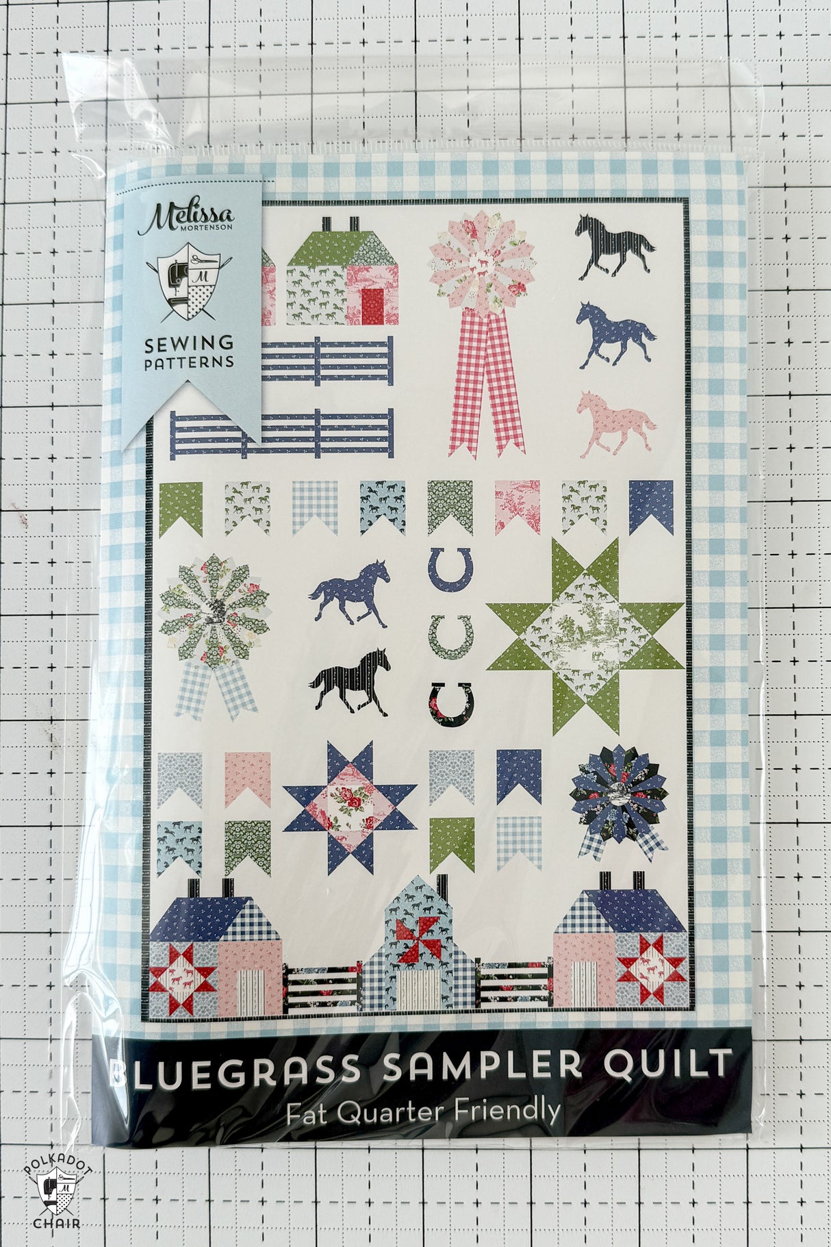 Bluegrass Sampler Quilt Pattern - Printed Pattern