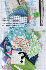 Mystery Scrap & Fat Quarter Fabric Bag; Riley Blake Fabrics, & Sewing Surprises