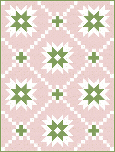 Arctic Sparkler Quilt Pattern | Printed Pattern